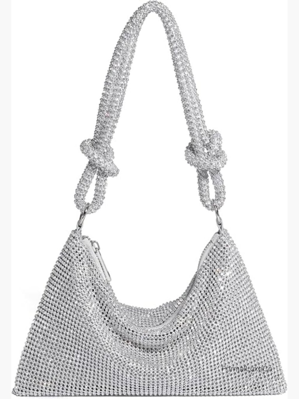 Sparkly Rhinestone Evening Clutch Bag for Women Formal Events